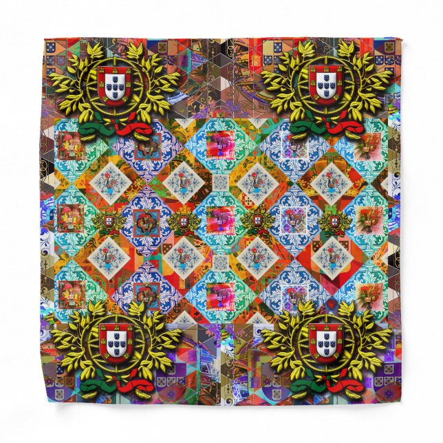 Galo de Barcelos, Portugal Bandana (Front)
