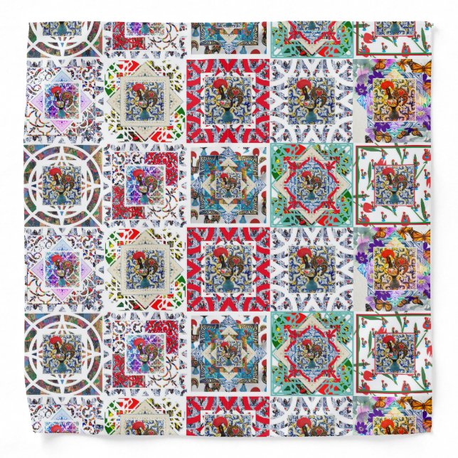 Galo de Barcelos, Portugal Bandana (Front)
