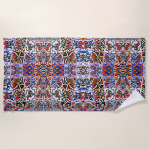 Galo de Barcelos, Portugal Beach Towel