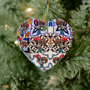 Galo de Barcelos Portugal Ceramic Ornament