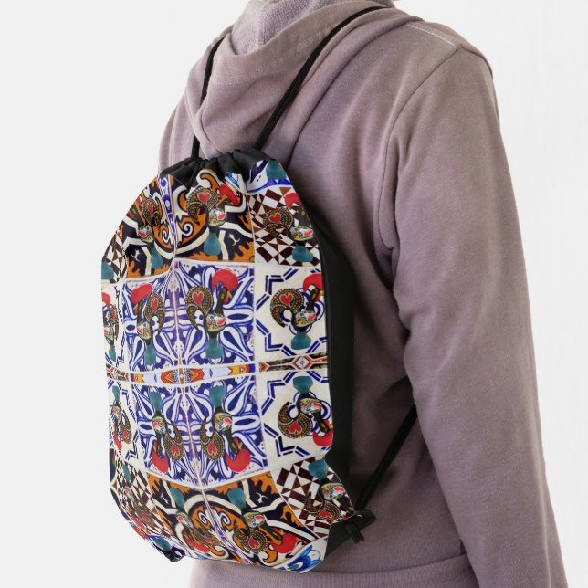 Galo de Barcelos, Portugal Drawstring Bag (Insitu)