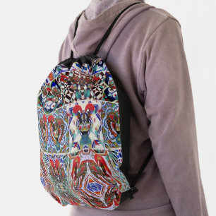 Galo de Barcelos, Portugal Drawstring Bag