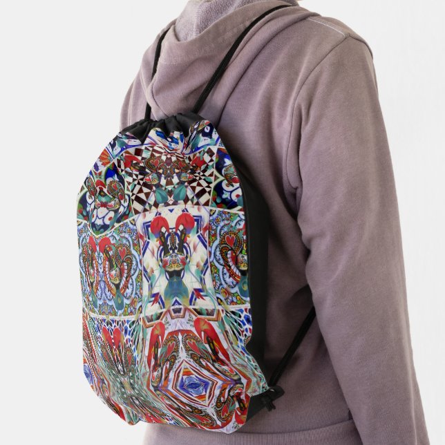 Galo de Barcelos, Portugal Drawstring Bag (Insitu)
