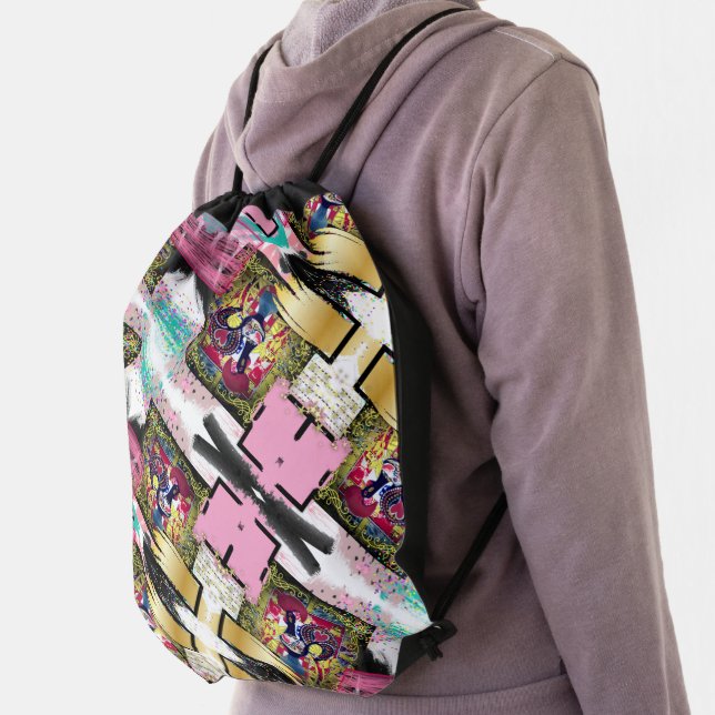 Galo de Barcelos, Portugal Drawstring Bag (Insitu)