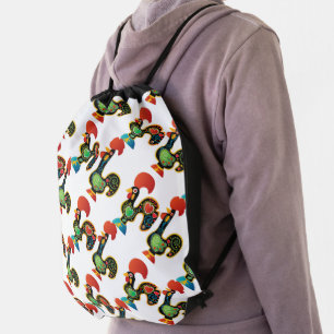 Galo de Barcelos, Portugal Drawstring Bag