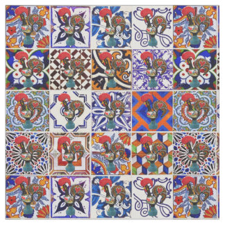Galo de Barcelos, Portugal Fabric