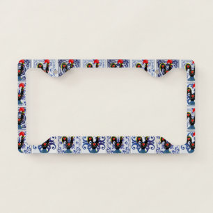 Galo de Barcelos, Portugal License Plate Frame