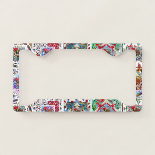 Galo de Barcelos, Portugal License Plate Frame