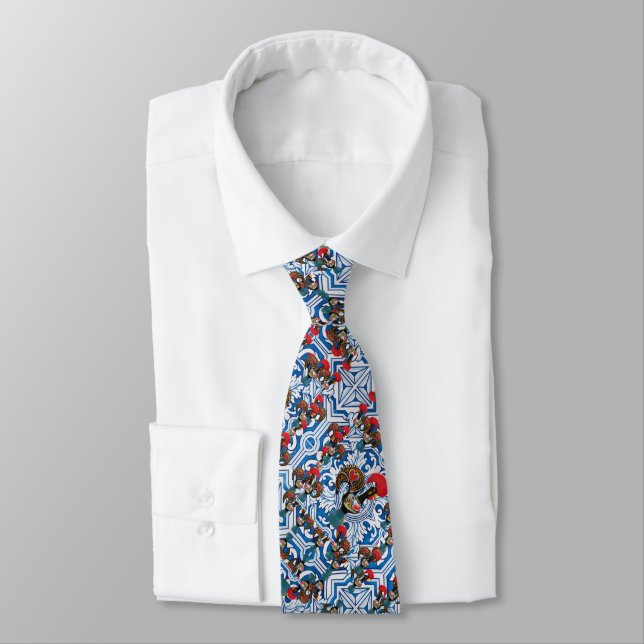 Galo de Barcelos, Portugal Neck Tie (Tied)