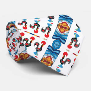 Galo de Barcelos, Portugal Neck Tie