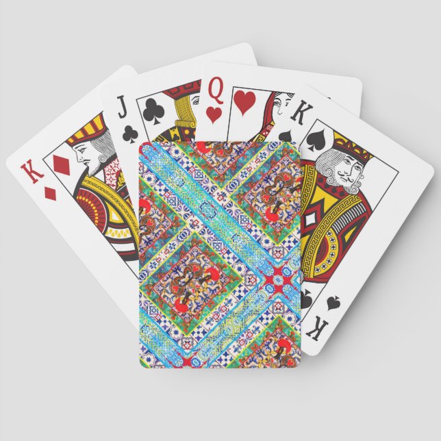 Galo de Barcelos, Portugal Poker Cards (Back)