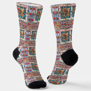 Galo de Barcelos, Portugal Socks