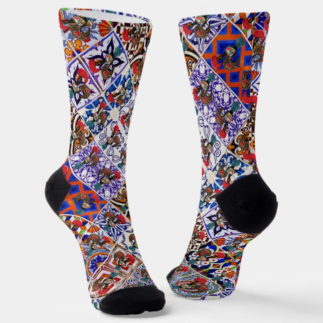 Galo de Barcelos, Portugal Socks (Angled)