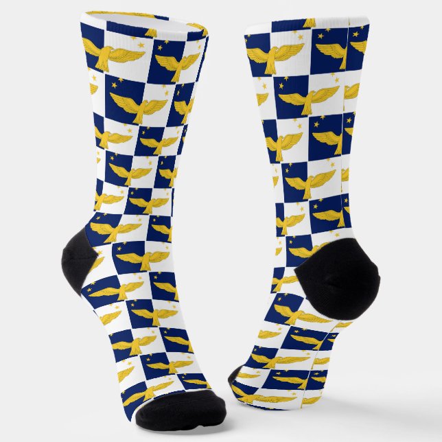 Galo de Barcelos, Portugal Socks (Angled)