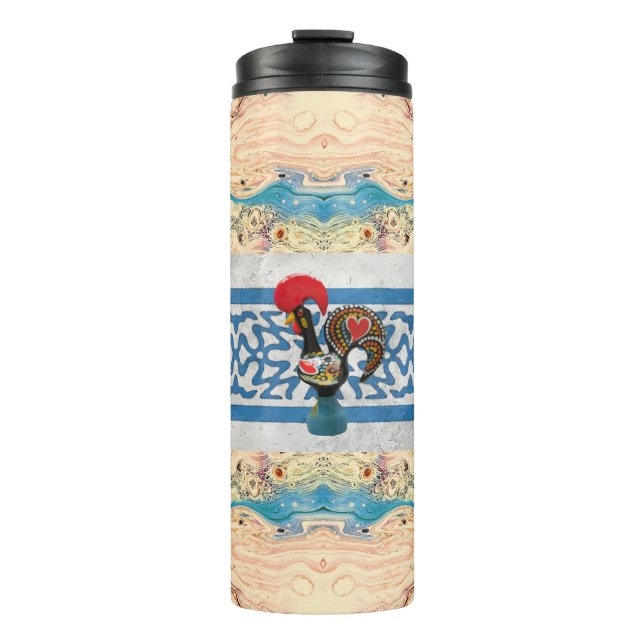 Galo de Barcelos, Portugal Thermal Tumbler (Front)