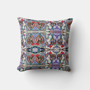 Galo de Barcelos, Portugal Throw Pillow