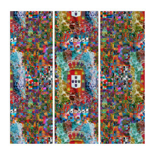 Galo de Barcelos, Portugal Triptych