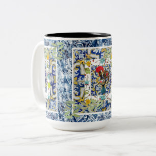 Galo de Barcelos, Portugal Two-Tone Coffee Mug