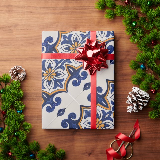 Galo de Barcelos, Portugal Wrapping Paper (Holiday Gift)