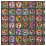 Galo de Barcelos, Portuguese folk art Fabric