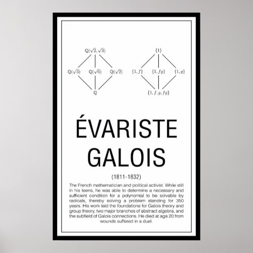 Galois Poster