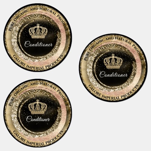 Galore Imperial Golden Crown Name Conditioner Labels
