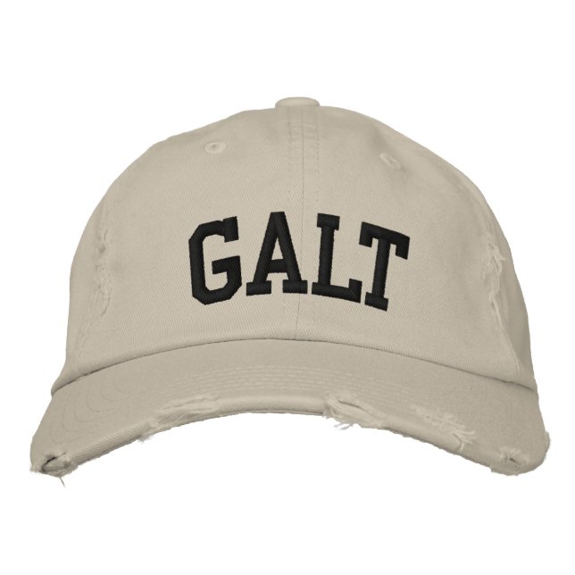 Galt Embroidered Hat (Front)
