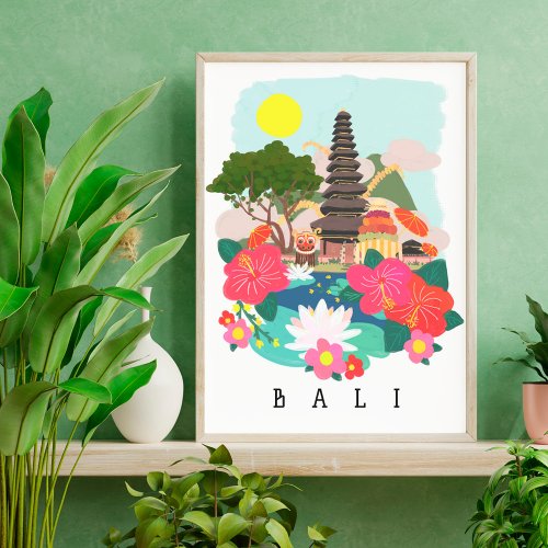 Galungan Celebration in Bali Poster