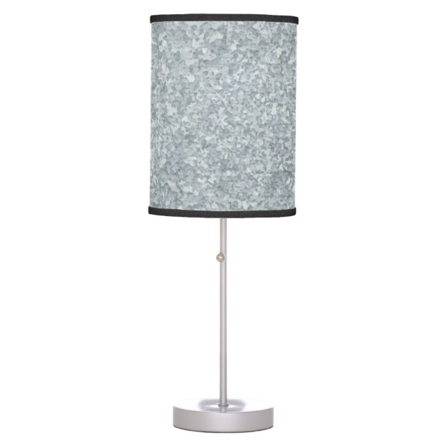 Galvanized best sale table lamp