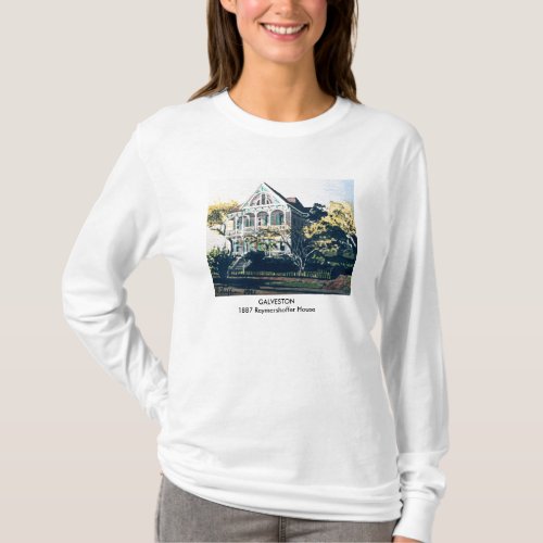 GALVESTON _1887 Reymershoffer House T_Shirt