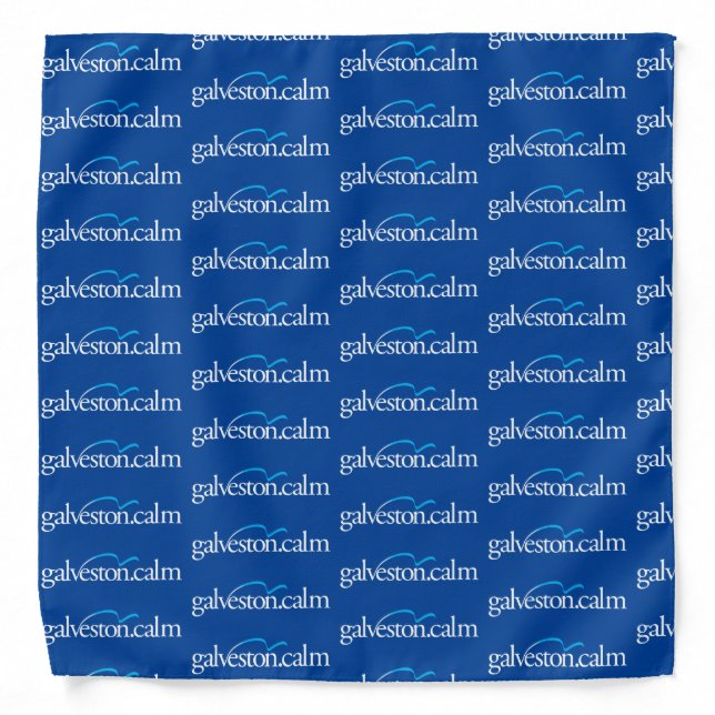 Galveston.calm Bandana (Front)