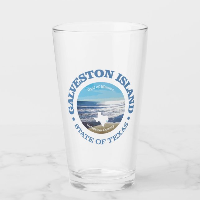 Galveston Island (C) Glass (Front)