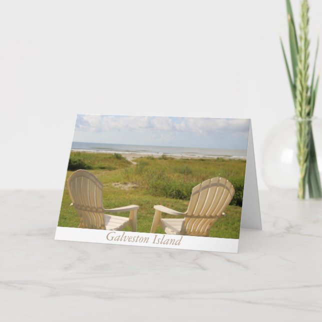 Galveston Island Greeting Card (Front)