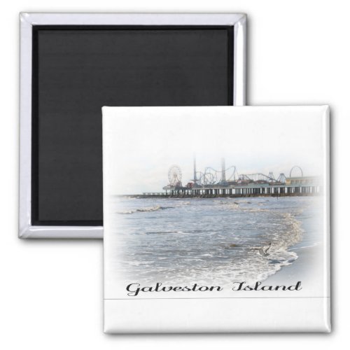 Galveston Island Pleasure Pier Magnet