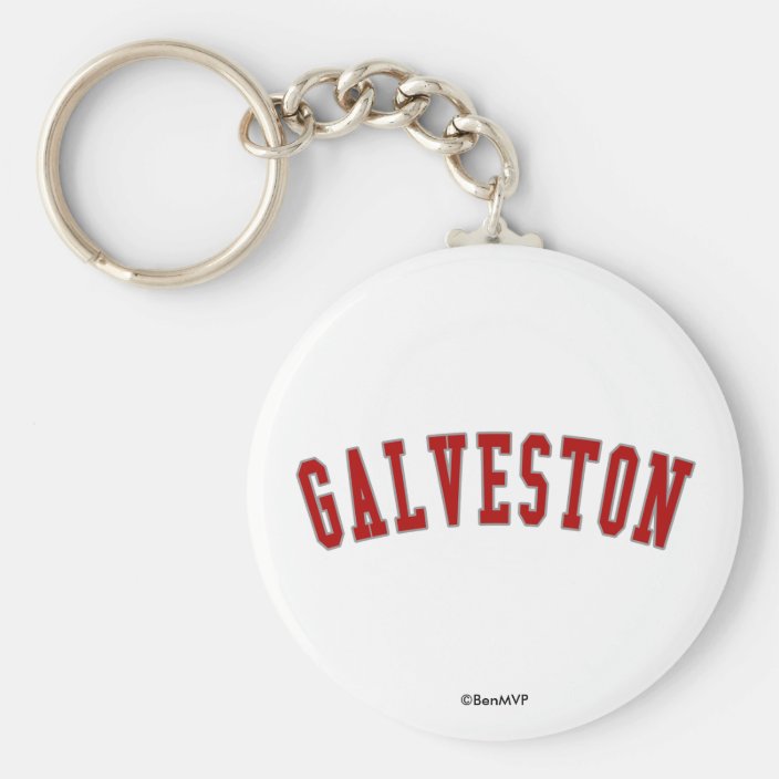 Galveston Key Chain