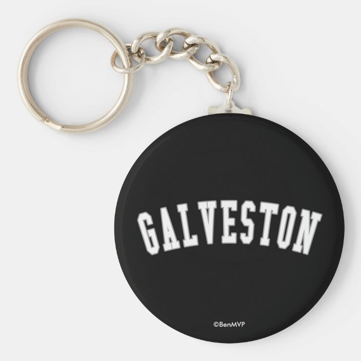 Galveston Keychain