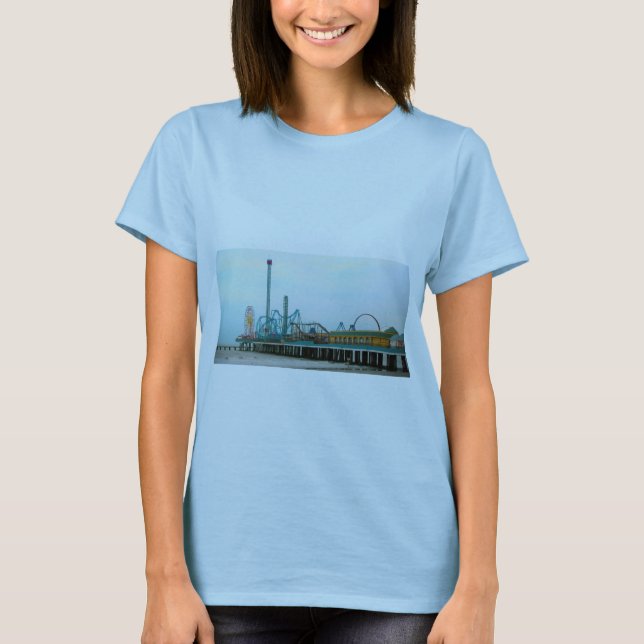 Galveston Pleasure Pier T-Shirt (Front)