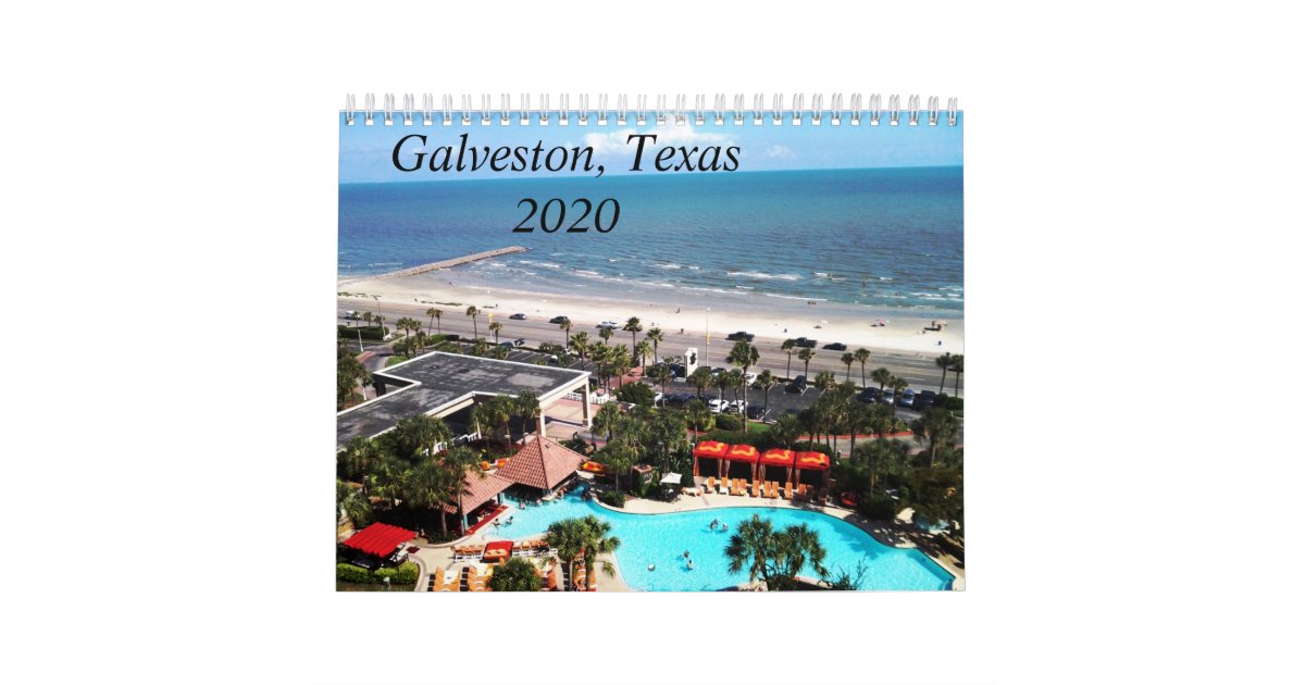 Galveston, Texas 2020 Calendar
