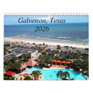 Galveston, Texas 2026 Calendar
