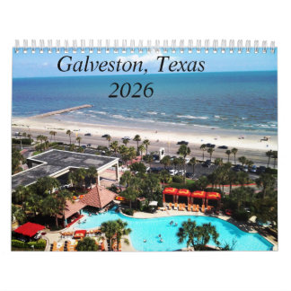 Galveston, Texas 2026 Calendar