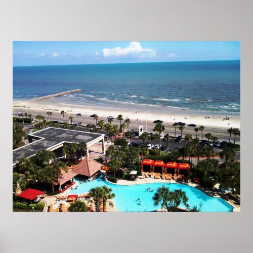 Galveston Texas _ Poster