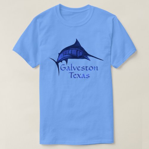 Galveston TX Fishing t_shirt