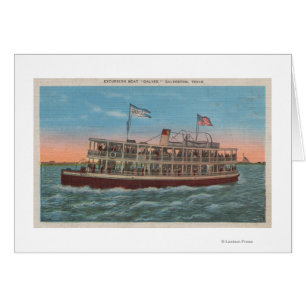 Galveston, TX - View of the Galvez Cards
