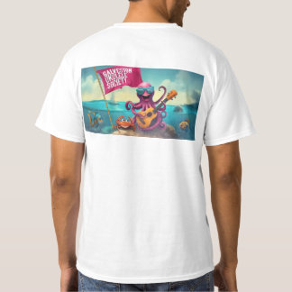 Galveston Ukulele Society GUS Men’s Banner t-shirt