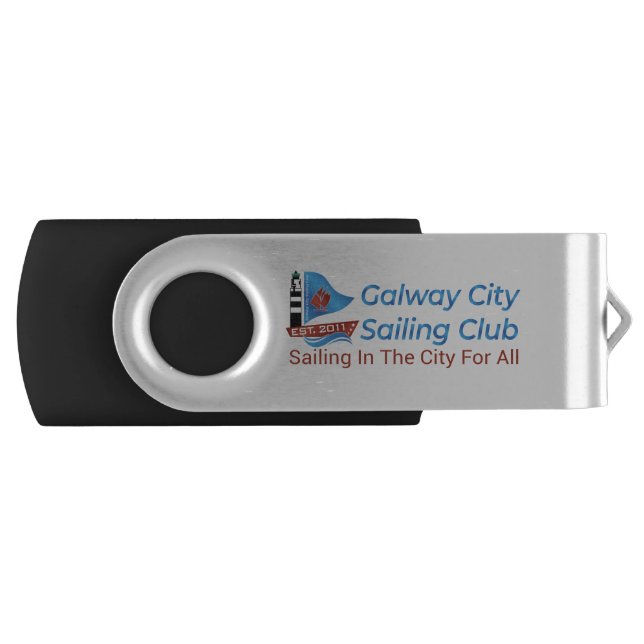 Galway City Sailing Club Flash Drive (Front)