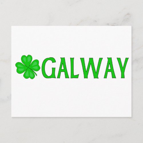 Galway Ireland Postcard