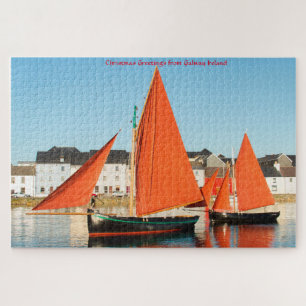Galway Sailing Boats Ireland. Jigsaw Puzzle