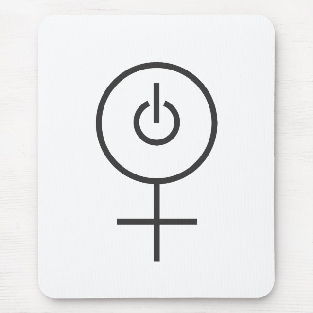 Gam3r Grrl Mouse Pad (Front)