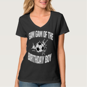 Gam Gam Of The Birthday Boy Soccer Team Bday Party T-Shirt