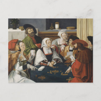 Gambelers of old postcard